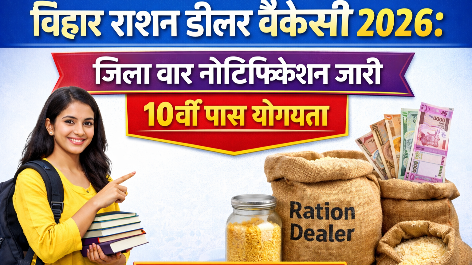 बिहार राशन डीलर वैकेंसी 2026